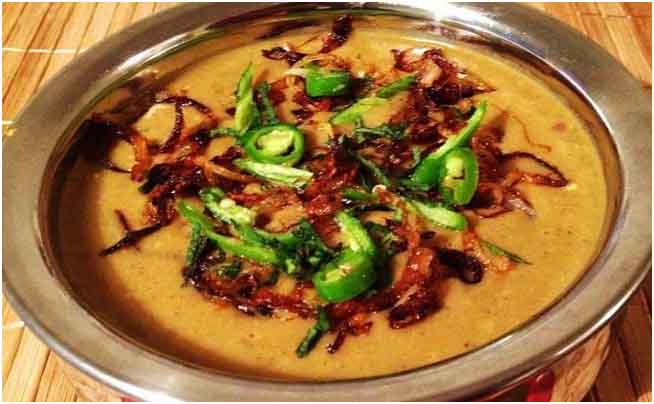 ইফতারে খাসির মাংসের হালিম