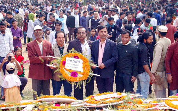 বাংলাদেশ আন্তঃজেলা ঐক্য পরিষদ সিলেটের শ্রদ্ধাঞ্জলি