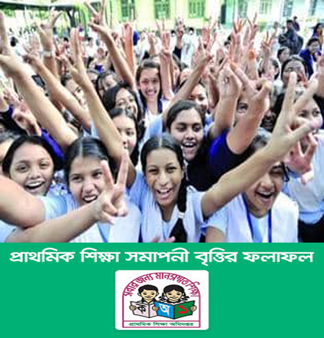 প্রাথমিকে বৃত্তি পাওয়া শিক্ষার্থীদের ফল প্রকাশ