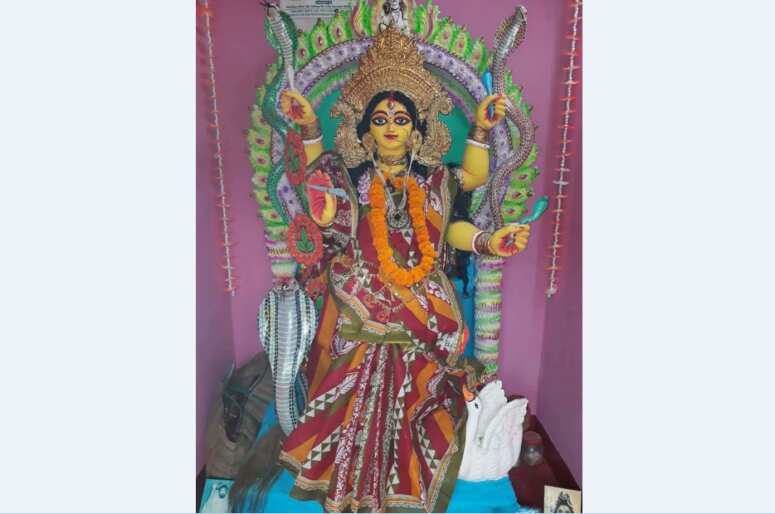 সনাতন ধর্মাবলম্বীদের শ্রীশ্রী মনসা দেবীর পূজা মঙ্গলবার