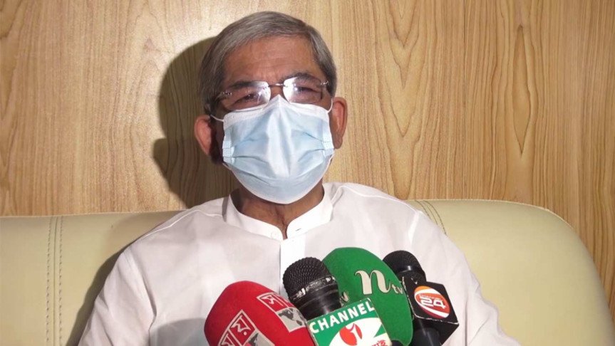 তত্ত্বাধায়ক সরকার ছাড়া বিএনপি এই সরকারের অধীনে কোনো নির্বাচনে অংশ নেবে না: মির্জা ফখরুল