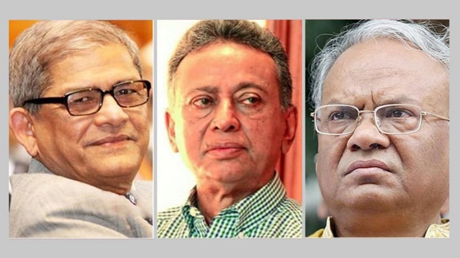 বাদী অনুপস্থিত, মামলা থেকে খালাস পেলেন মির্জা ফখরুল, খসরু ও রিজভী