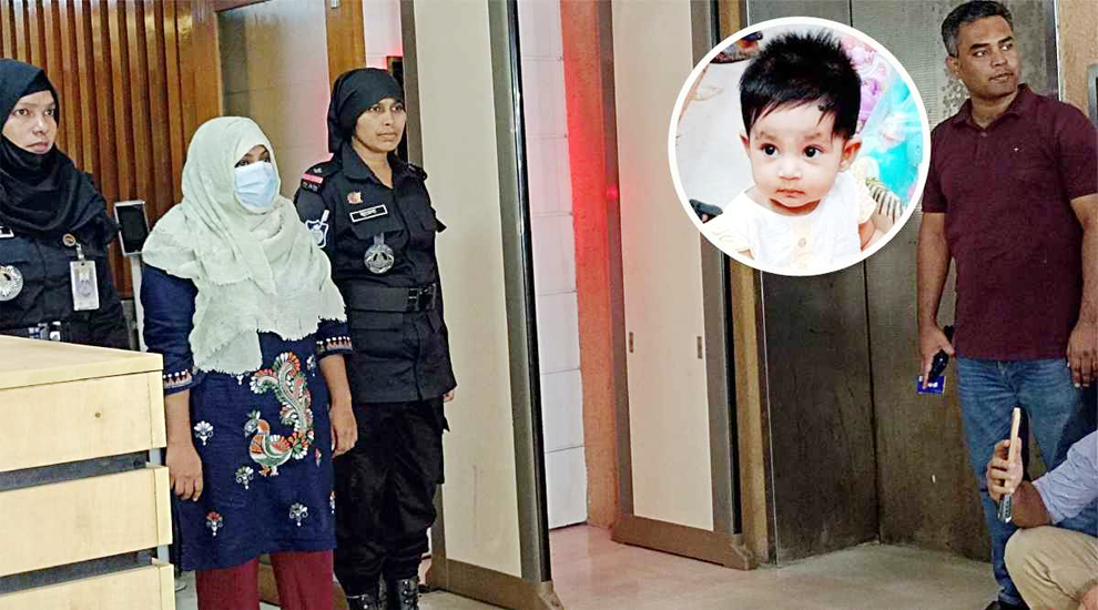 শিশু জাইফাকে অপহরণ করতেই সাবলেট নেন শাপলা