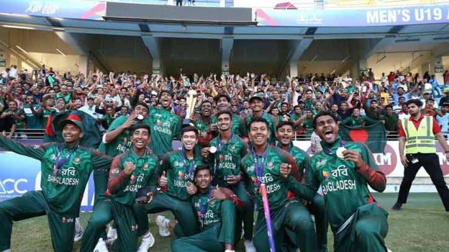 অনূর্ধ্ব-১৯ এশিয়া কাপে ভারতকে হারিয়ে আবারও এশিয়ার শ্রেষ্ঠত্ব বাংলাদেশের