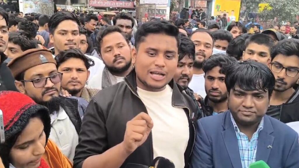 ১৫ জানুয়ারির মধ্যে জুলাই বিপ্লবের ঘোষণাপত্র দিতে হবে: হাসনাত আব্দুল্লাহ
