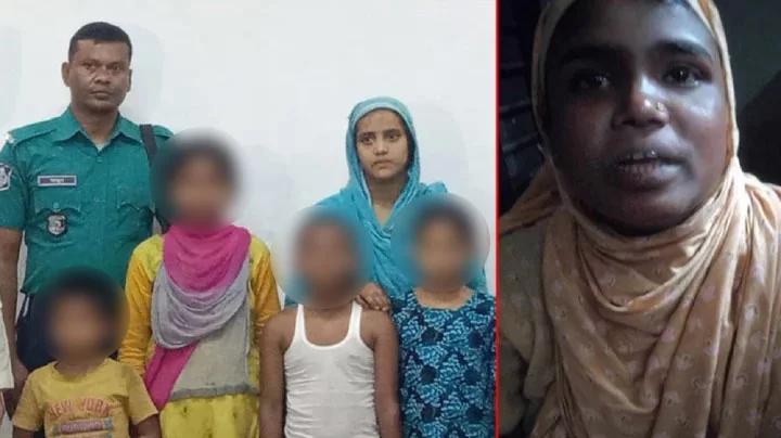 অসহায় সেজে ৪ শিশু অপহরণকারী সেই নারী গ্রেপ্তার